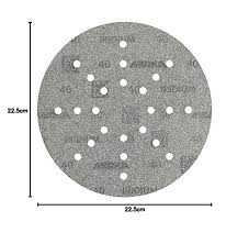 Mirka Iridium Sandpapper Ø 225mm - 40 Korn