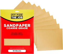 Fit for the Job: Grovt Sandpapper A4 - 10 Stora Ark