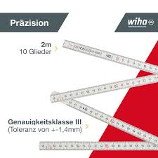 Wiha 27057 - Fällbar Metro 4102000 Longlife 2 m