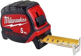 Milwaukee 5 m Måttband med Breddblad 33 mm - Röd