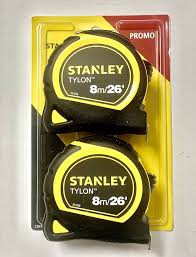 Stanley Tylon 8 m Måttband - 2-pack