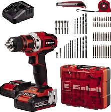 Einhell Sladdlös Borrskruvdragare TE-CD 18/40 Li + 69