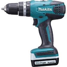 Makita HP347DWE 14.4 V Sladdlös Hammare Borr – Blå/Svart