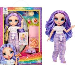 Rainbow High Junior High Pyjamasparty - Lila 23 cm