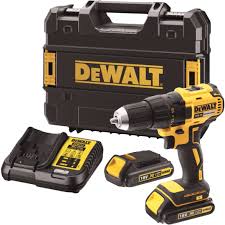 DEWALT DCD777S2T-QW 18V XR Kompakt Borr-/Skruvdragare med 2 Batterier