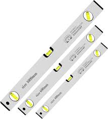 Precisionsvattenpass - Set med 3 Nivelleringsverktyg