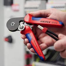 Knipex Självjusterande Presstång för Ändhylsor