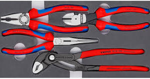 Knipex Tänger Set med Skumplastinlägg