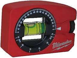 Milwaukee 360° Magnetiskt Vattenpass Pocket - Röd