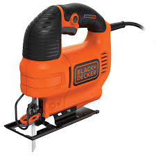 Black+Decker Pendelsåg med 520 W och Mjukt Handtag