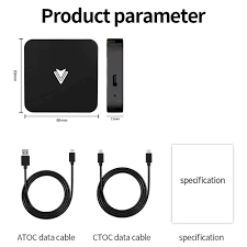 Trådlös Android Auto-adapter för bil och stereo