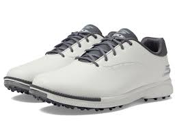 Skechers Tempo Vattentät Golfsko för Män - Naturgrå