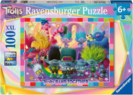 Ravensburger Trolls 3 XXL Pussel 100 Bitar для Barn