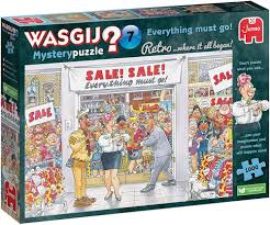 Wasgij Mysterium 7: Everything Must Go - 1000 Bitar Pussel