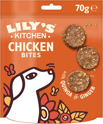 Lily's Kitchen Chomp-Away Kycklingbitar 70g för Hundar