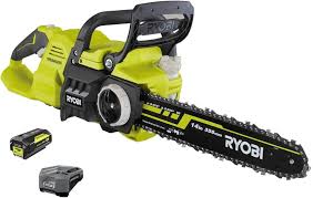 Ryobi 36V Motorsåg med Batteri och Automatisk Kedjesmörjning