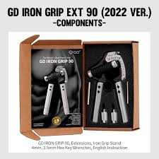 GD Iron Grip Justerbar Handgrip EXT 90