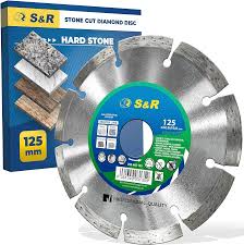 S&R Diamantskärskiva 125 mm - Industriell Kvalitet