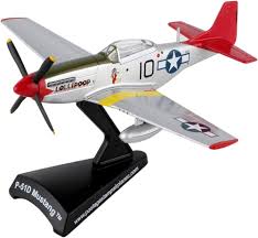 P-51 Mustang Tuskegee 1:100 Modellfordon