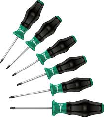 Wera Kraftform Comfort Torx Skruvmejselset (6 delar)