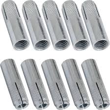 Aerzetix C67621 – 10-pack expansionsankare Ø 12 x 40 mm